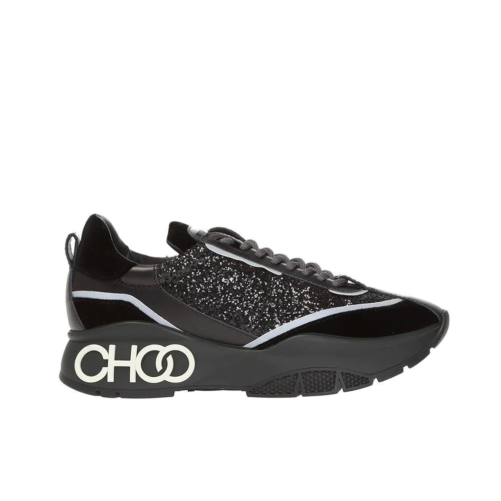9 Jimmy Choo Black & White Shimmer Shoes
Raine galactica glitter sneakers 8.5 - Picture 11 of 11